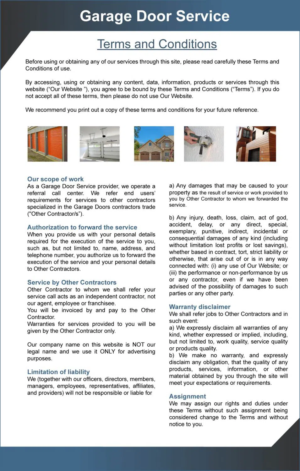 Golden Garage Door Service Brentwood, CA 925-294-0818